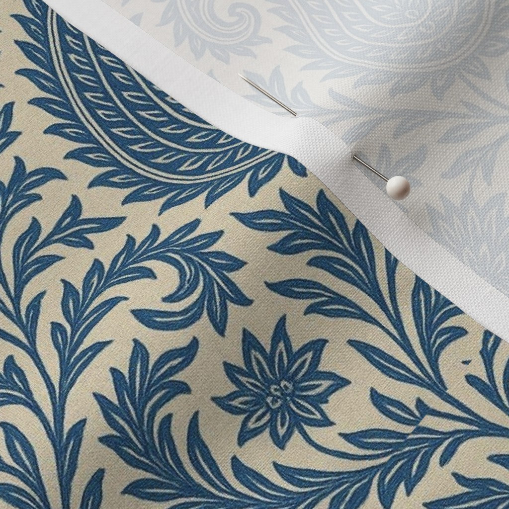🌿 Classic Blue Paisley - Traditional Persian Inspired Pattern