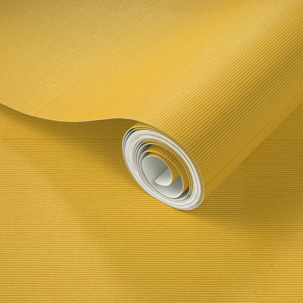 Golden Mustard Linen Texture – Solid Fabric Look