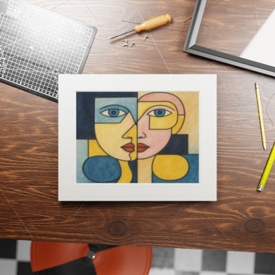 Modern Abstract Art Prints for Home Decor, Unique Gallery Wall Art, Passepartout Framed Prints, Gift for Art Lovers, Stylish Interior [...]