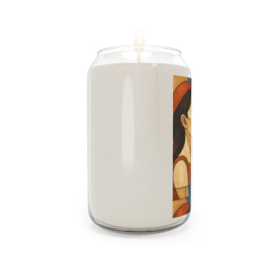 Romantic Portrait Scented Candle, Unique Home Decor Gift, Aromatherapy Candle for Couples, Kissing Artwork Design, Perfect for [...]