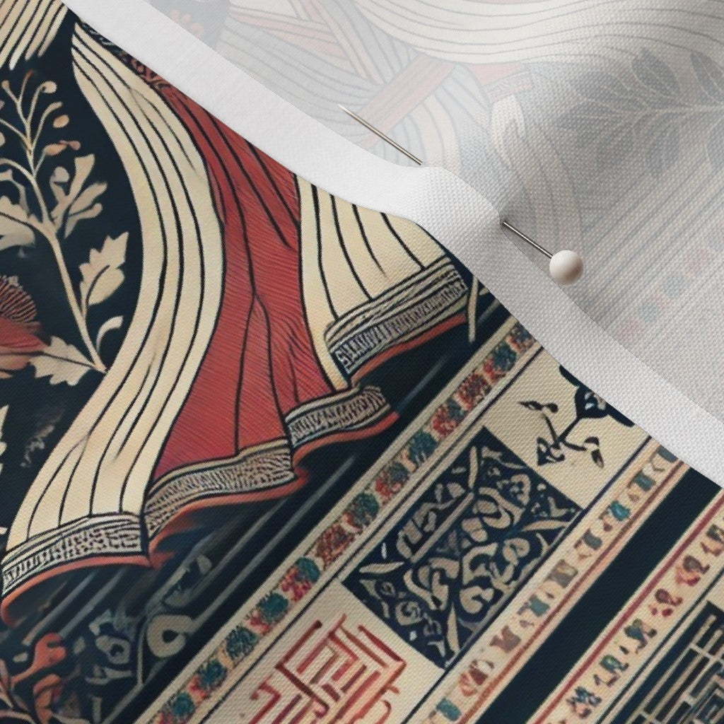 Fabric in Lovers in Persian Garden