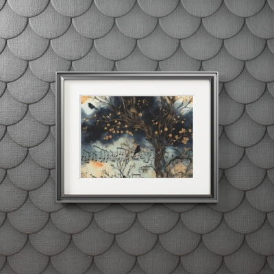 Elegant Fine Art Prints - Nature & Music Theme, Home Decor, Gift for Art Lovers, Wall Art, Unique Present for Any Occasion