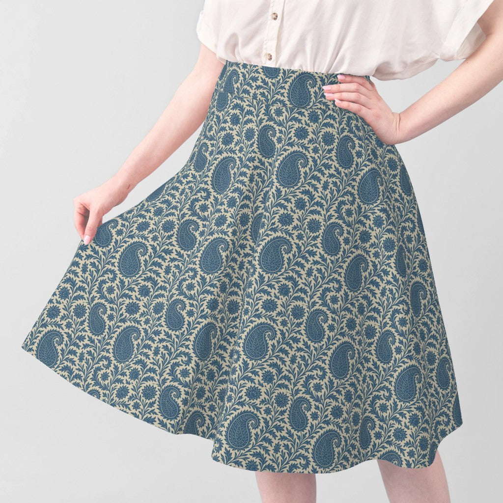 🌿 Classic Blue Paisley - Traditional Persian Inspired Pattern