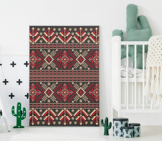 Bohemian Wall Art Prints - Framed Decorative Art for Home, Vintage Decor, Eclectic Style, Gift for Art Lovers, Unique Wall Decor