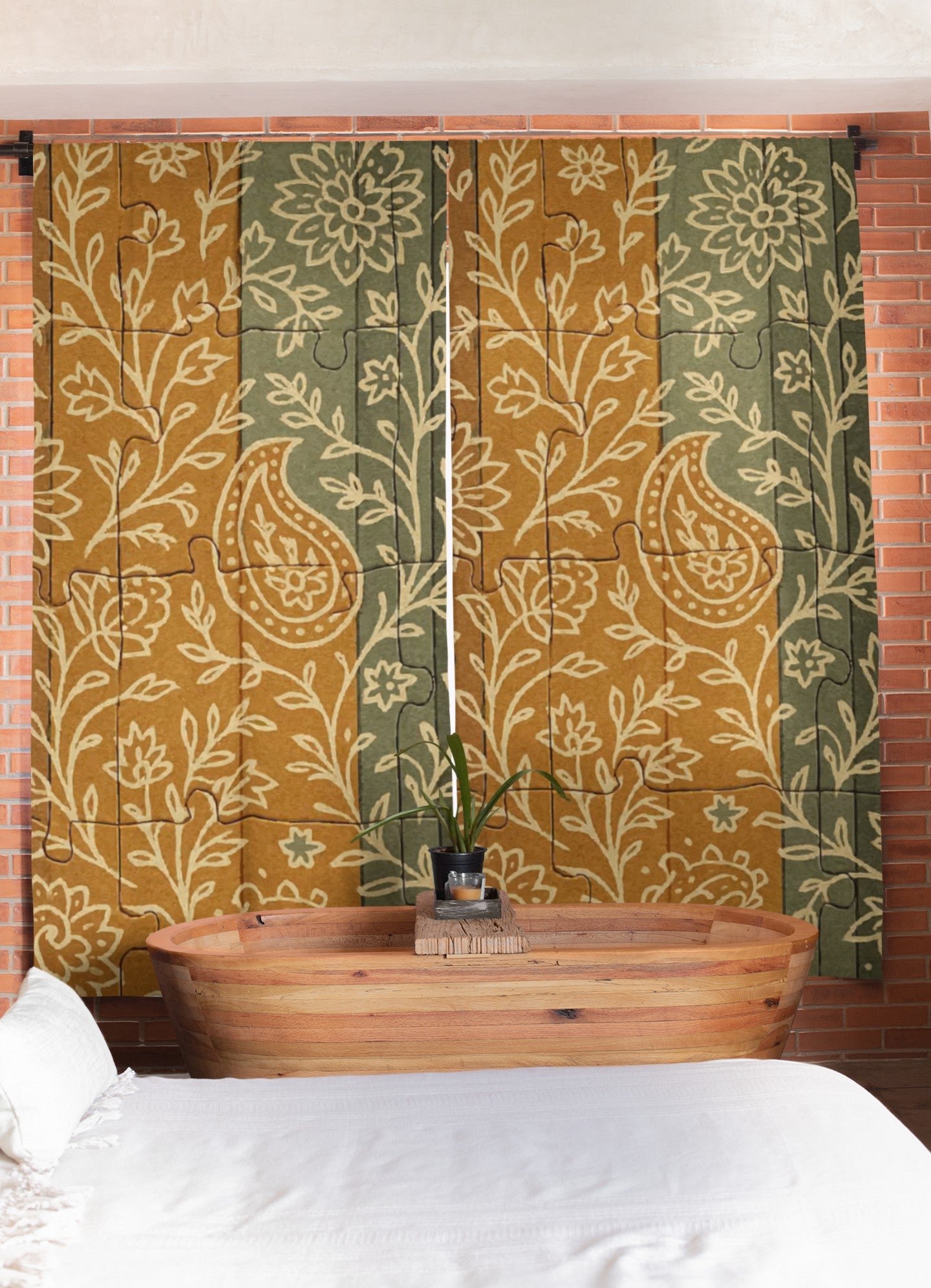 Curtain in Persian Rustic Elrgance