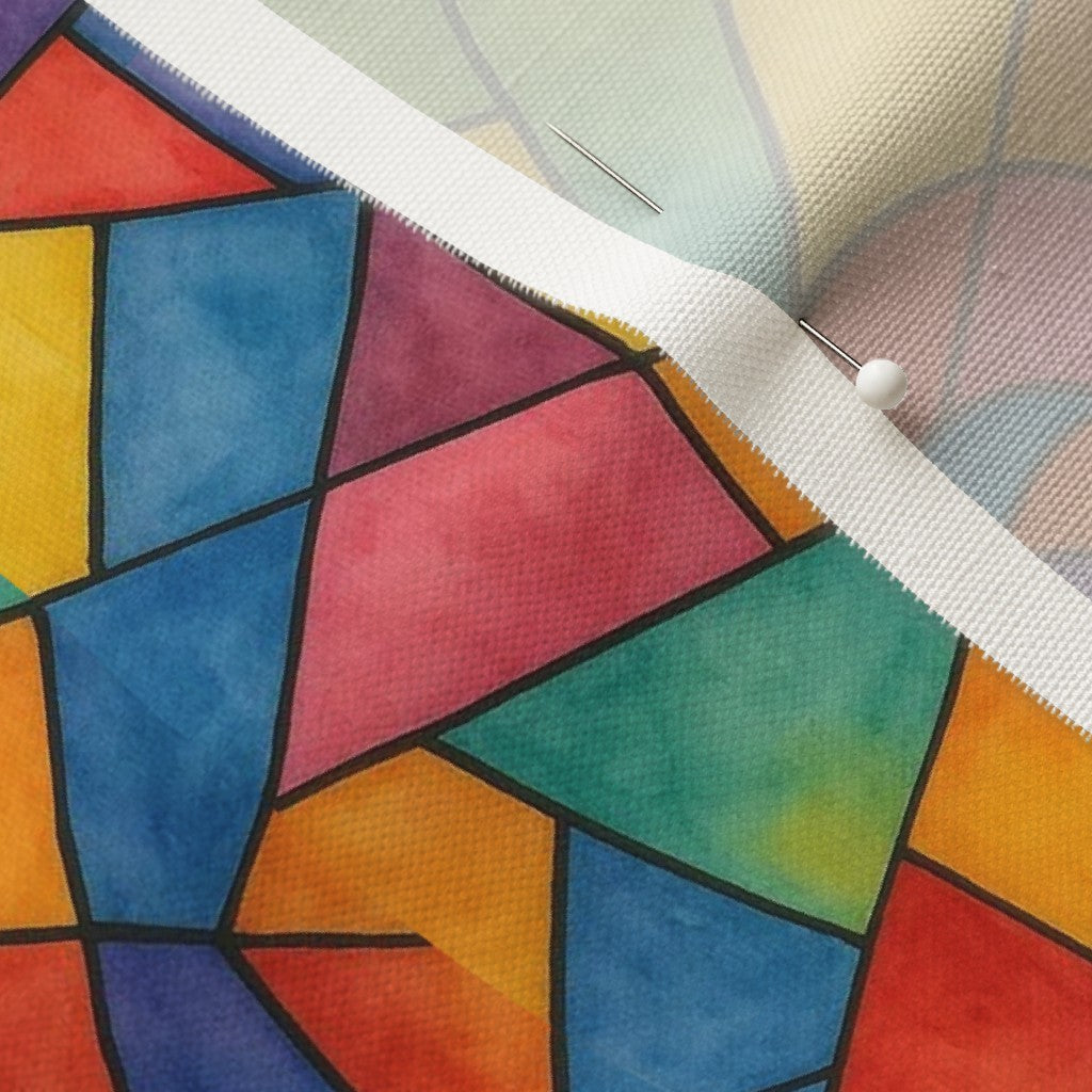 Cubist Heart Rainbow Geometric Joy