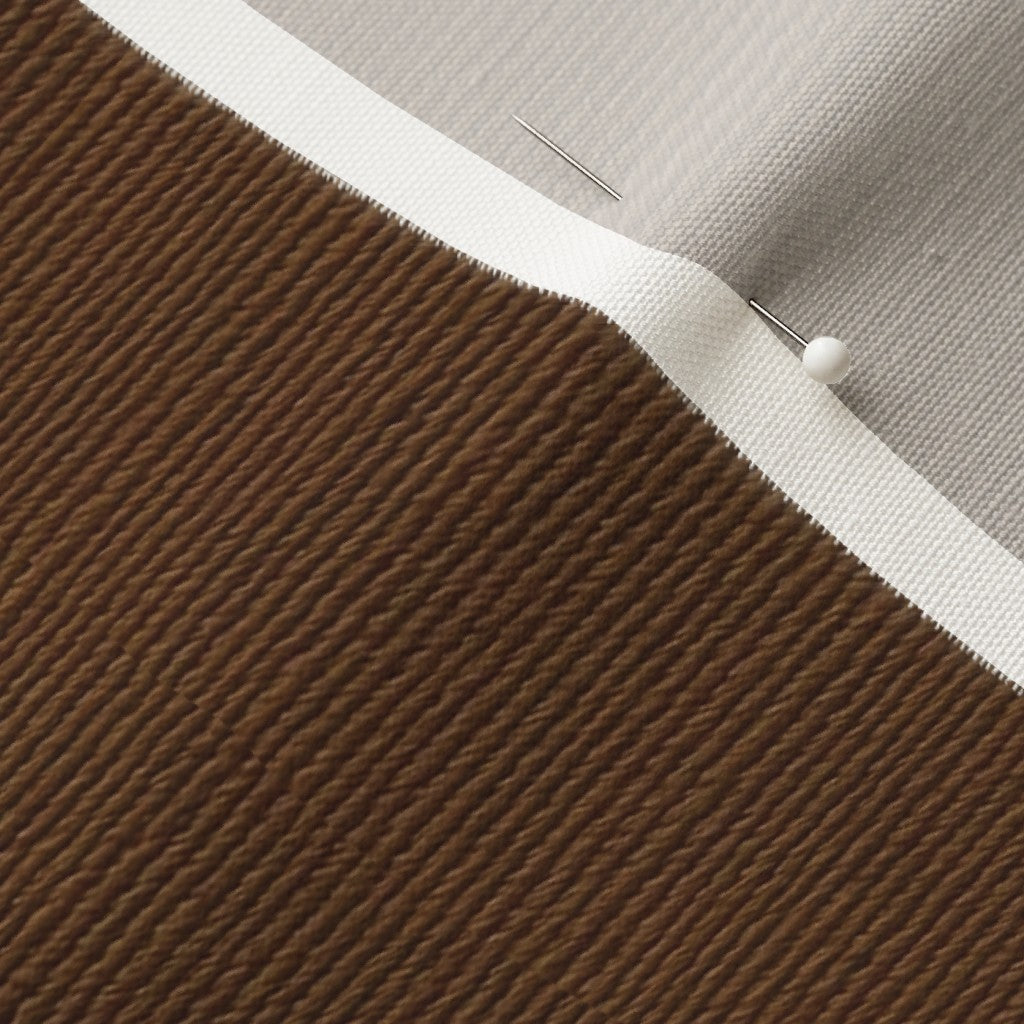 Curtain in Textured fabric -Brown