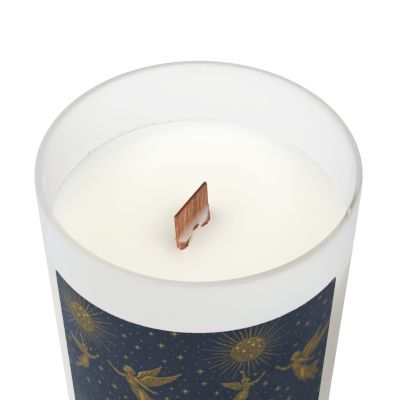 Celestial Frosted Glass Candle, 11oz | Decorative Candle, Home Decor, Relaxation Gift, Unique Candle, Cozy Ambiance