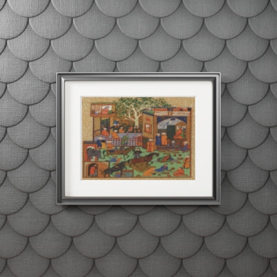 Framed Fine Art Print, Vibrant Wall Decor, Home or Office Art, Unique Gift for Art Lovers, Gallery Style Wall Art