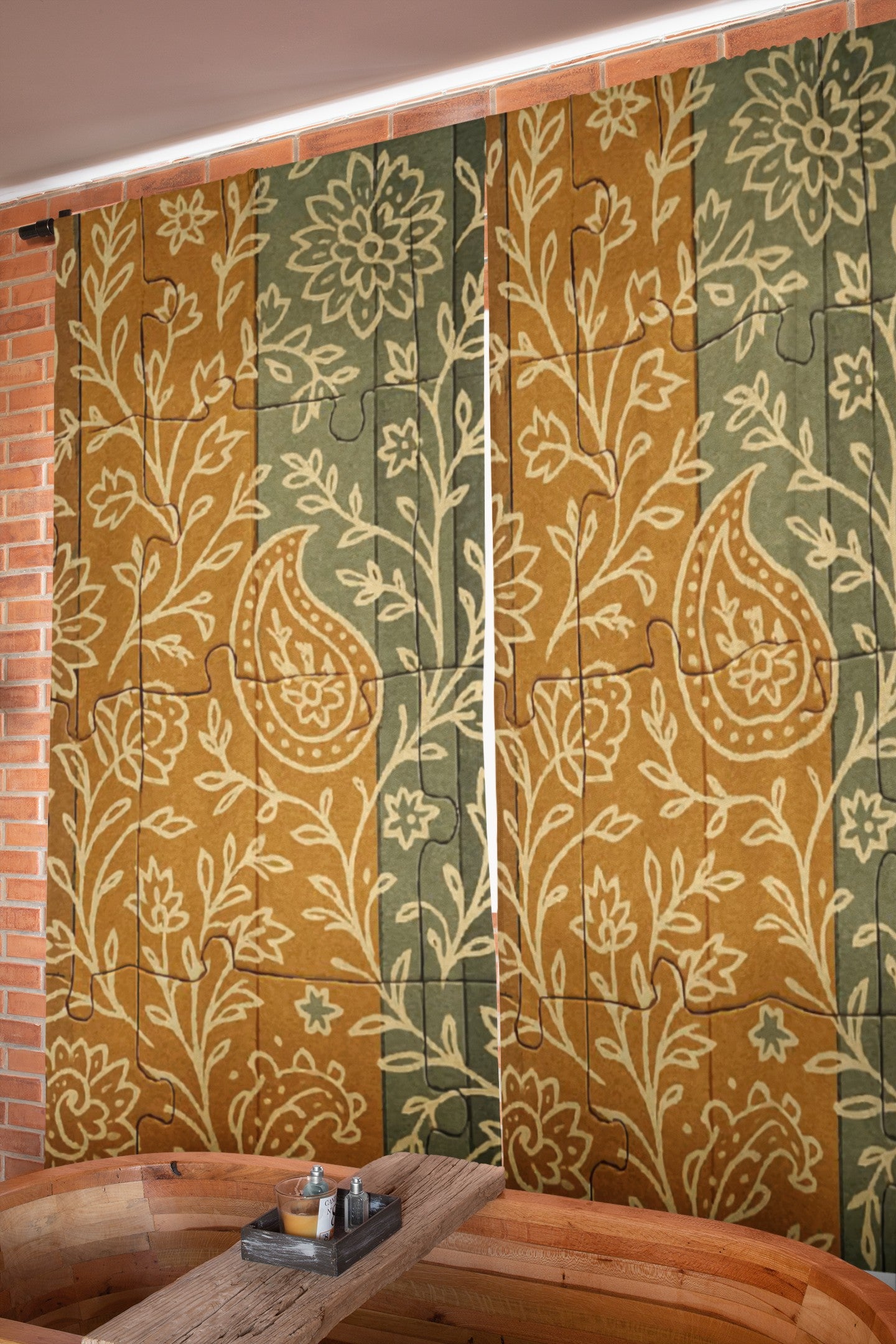 Curtain in Persian Rustic Elrgance