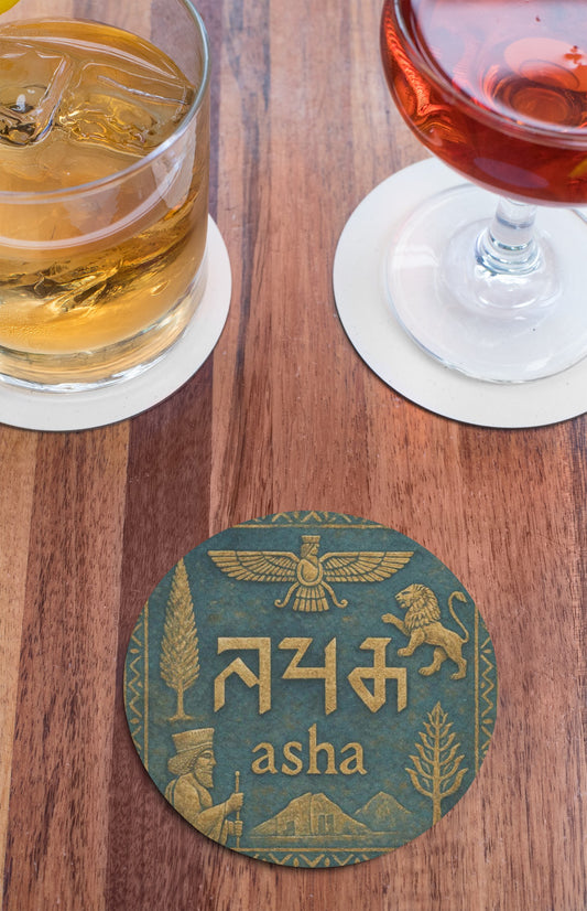 Exotic Corkwood Coaster Set | Handmade Coasters for Home Decor, Unique Gifts, Protection for Tables, Eco-Friendly Drinkware