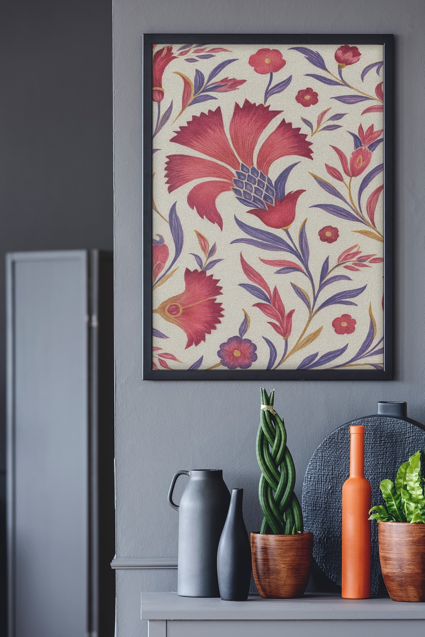 Artistic Floral Fine Art Prints - Framed Decor for Home, Office, Holidays, Gift Ideas, Wall Art