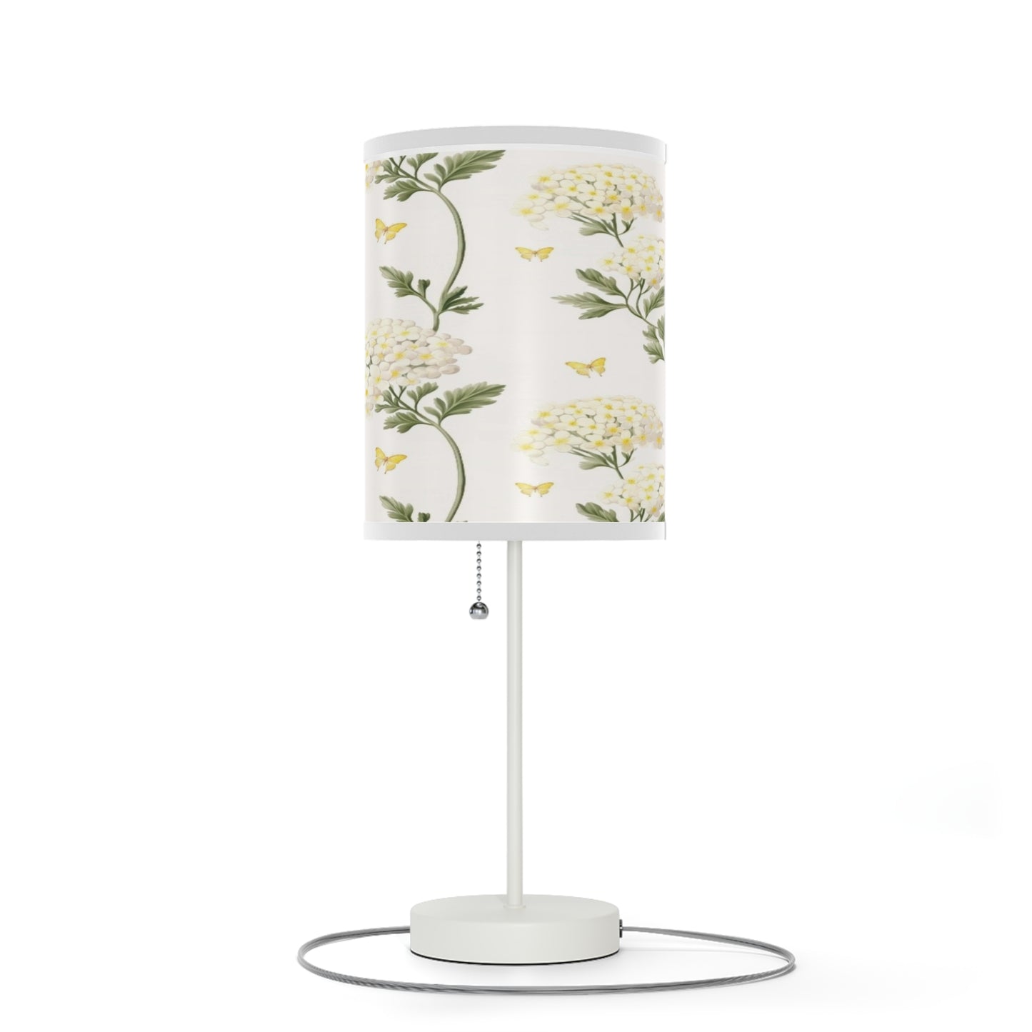 Floral Table Lamp, Elegant Lighting, Bedroom Decor, Home Accessories, Butterfly Design, Unique Gift for Her