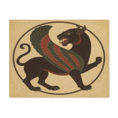 Artistic Gryphon Placemat, Bohemian Table Decor, Unique Dining Accessory, Gift for Home, Fantasy Themed Table Setting