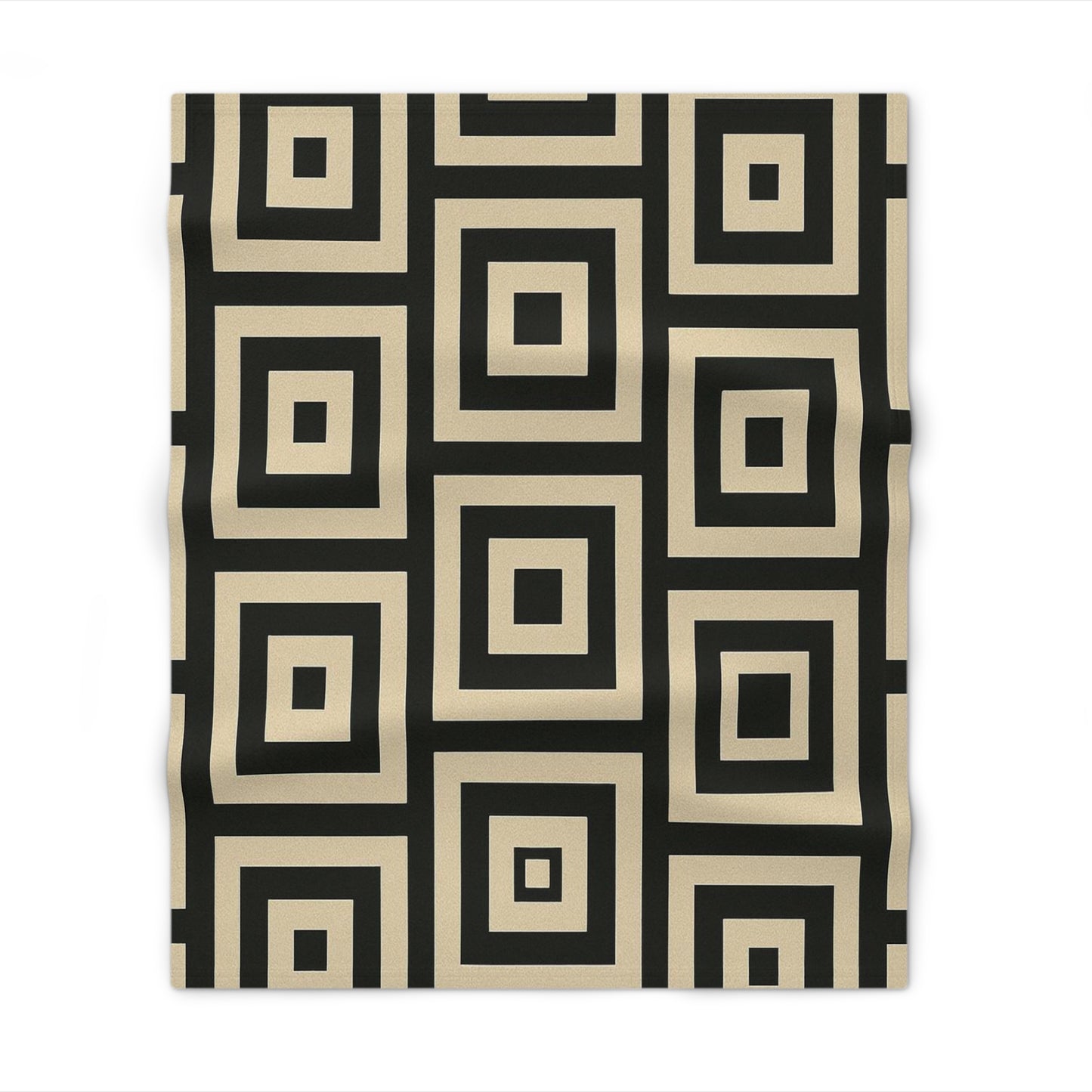 Modern Geometric Throw Blanket - Cozy Decor, Perfect for Home, Office, Gifting, Minimalist Style, Indoor Comfort