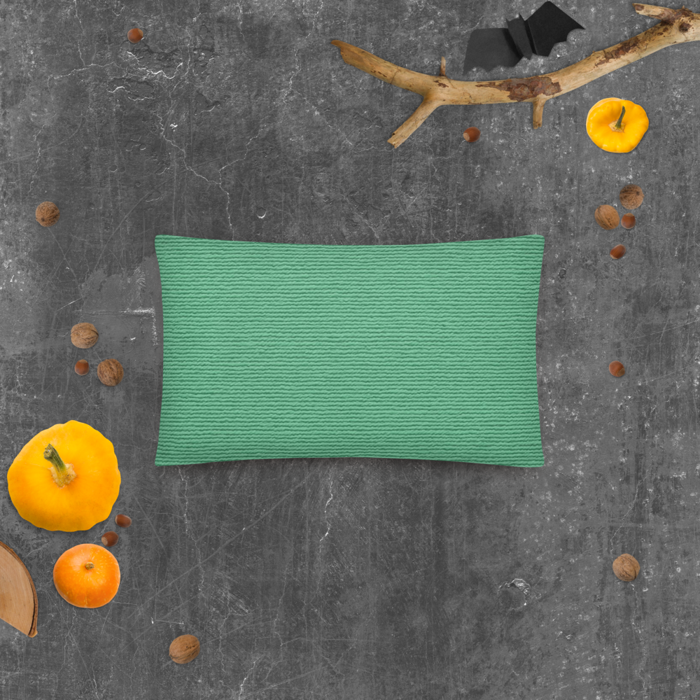 Textured Gray Minimalist Decorative Pillow