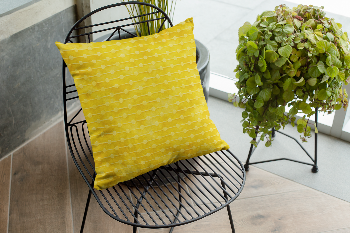 Vibrant Yellow Outdoor Pillows, Patio Decor, Garden Cushions, Summer Home Accessories, Bright Throw Pillows, Yellow Pillow