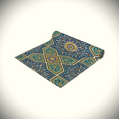 Elegant Bohemian Table Runner | Cotton Blend for Dining, Home Decor, Table Setting, Events, Holidays, Gifts
