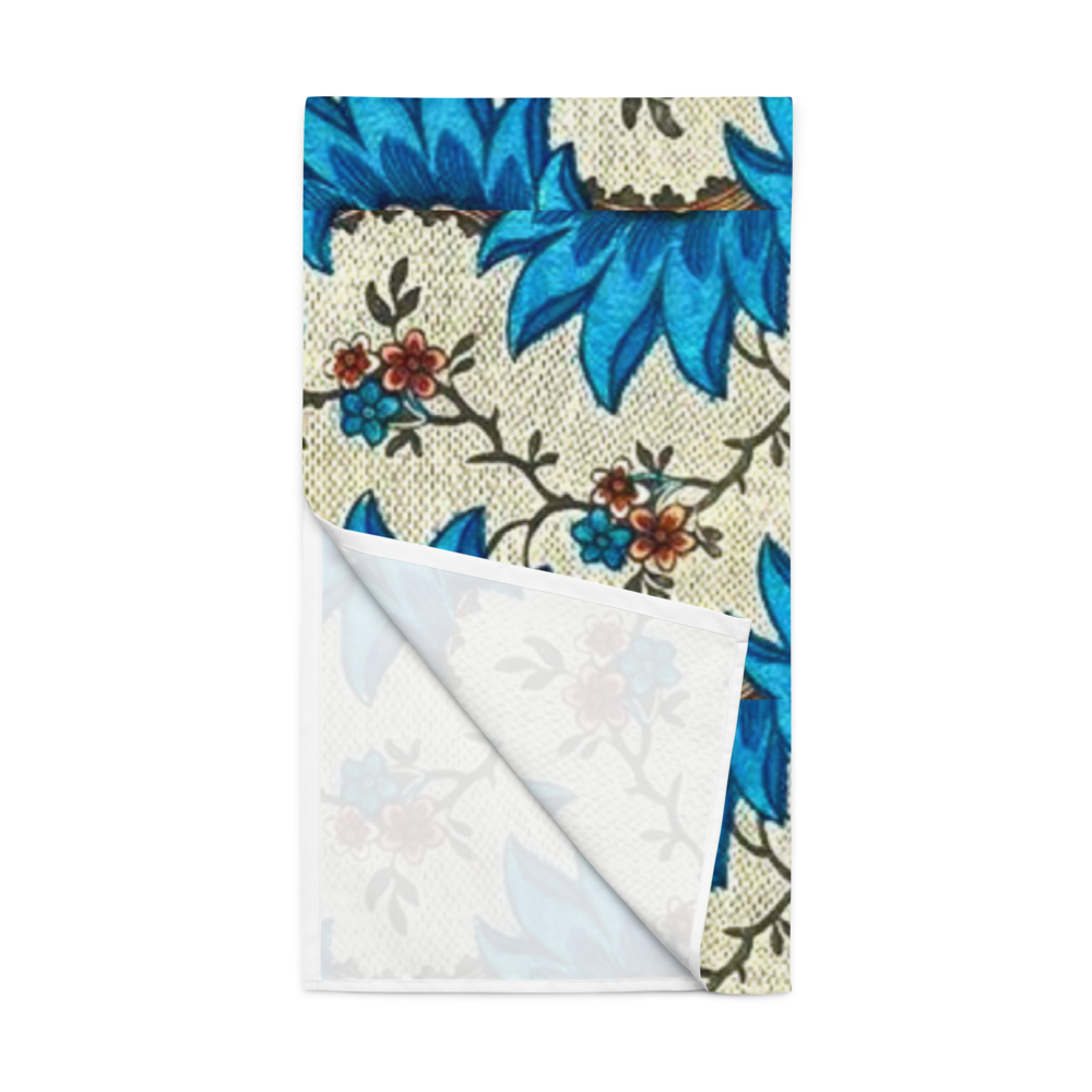 Blue Blossom Table Runner - Persian Floral